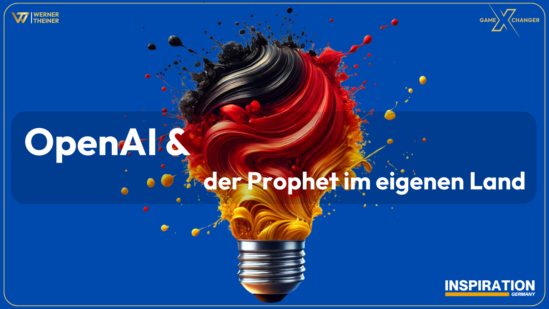 Der Prophet im eigenen Land – Warum wir Deutschlands Unternehmer feiern sollten