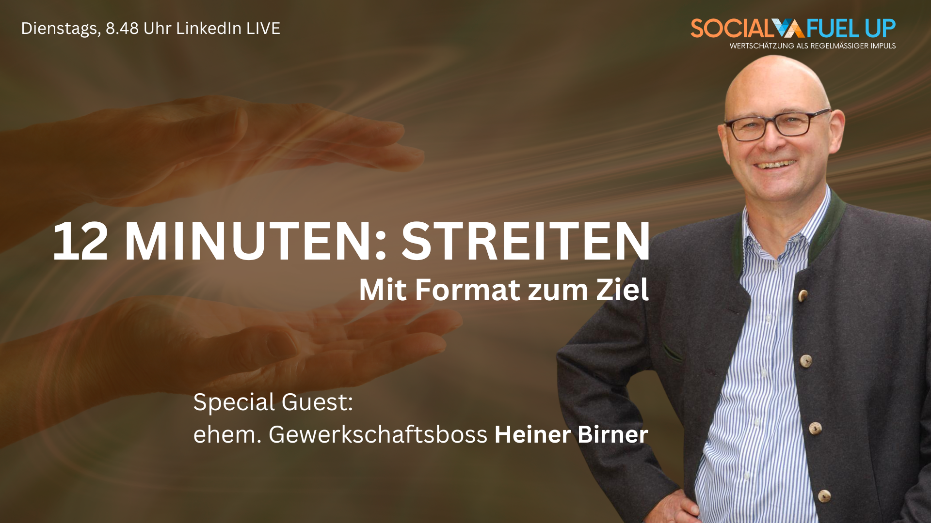 12 Minuten: streiten mit ex Gewerkschaftsboss Heiner Birner